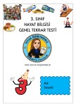 3. SINIF HAYAT BİLGİSİ GENEL TEKRAR TESTİ