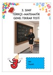 3. SINIF TÜRKÇE- MATEMATİK GENEL TEKRAR TESTİ