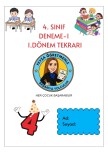 4. SINIF DENEME-1 (1. DÖNEM TEKRARI)