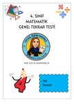 4. SINIF MATEMATİK GENEL TEKRAR TESTİ