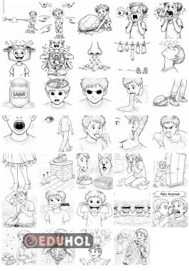 Dilimizin Zenginlikleri Deyimler Resmetme Şubat Ayı Faaliyetlerinden Deyimlerimizi Resmetme