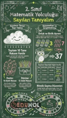Sayıları Tanıyalım İnfografik Döküman