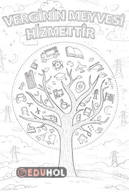 Vergi Haftası için Boyama Etkinliği