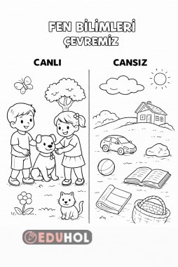 Boyama Etkinliği Çevremiz