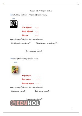 Matematik Problemleri İşlem Çarkı