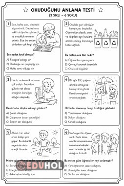 Okuduğunu Anlama