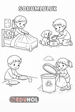 Sorumluluk Boyama Etkinliği