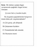 Türkçe Okuduğunu Anlama Test