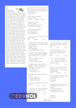 Haftalık değerlendirme