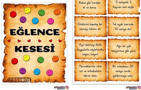 Eğlence Kesesi Maarifin Kalbinde Çocuk