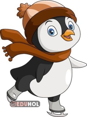 Penguen Kahverengi Şapkalı Karne Kılıfı