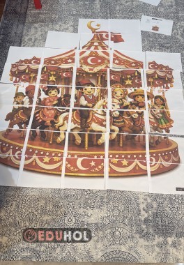 23 Nisan Panosu- Dünya çocukları atlı karınca