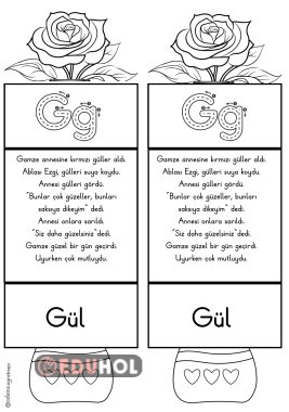 G Sesi Hikayeli Gül Etkinliği