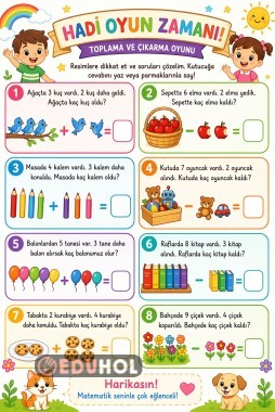 Toplama ve Çıkarma Problemleri