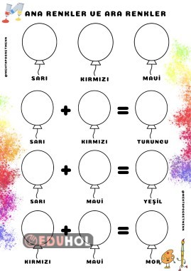 Ana Renkler - Ara Renkler 🌼