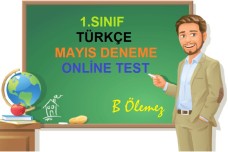 Türkçe Mayıs Deneme