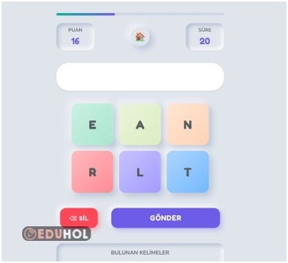 HARF HARF KELİME BULMACA