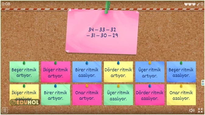 Sayı Örüntüleri Dijital Etkinlik