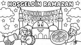 RAMAZAN AYI BOYAMA SAYFALARI