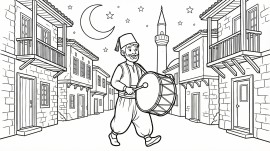 RAMAZAN AYI BOYAMA SAYFASI