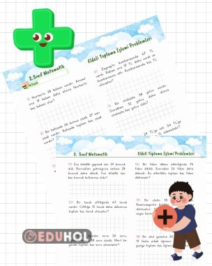 2. Sınıf Eldeli Toplama İşlemi Problemleri