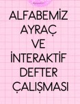 Alfabe defter çalışması