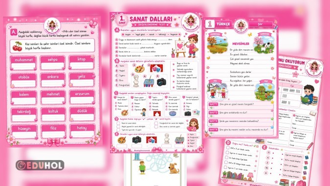 1. Sınıf 35. Hafta Ödevi 🌟