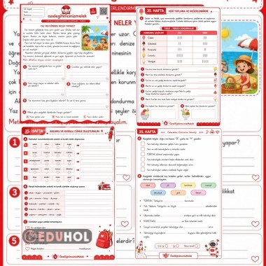 2. Sınıf 35. Hafta Genel Değerlendirme ve Pekiştirme Çalışmaları