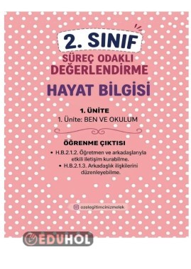2. Sınıf Hayat Bilgisi Süreç Odaklı Değerlendirme