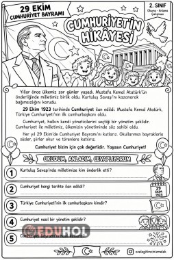 🇹🇷 CUMHURİYET'İ ETKİNLİKLERLE ÖĞRENİYORUZ! ❤️