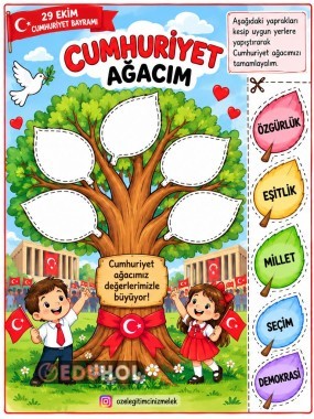 🇹🇷 CUMHURİYET'İ ETKİNLİKLERLE ÖĞRENİYORUZ! ❤️