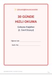 30 Günde Hızlı Okuma | Sistematik Okuma Geliştirme Programı