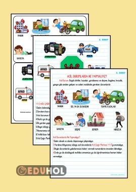 ACİL DURUMLARDA DAVRANIŞLARIMIZ DEFTER NOTU