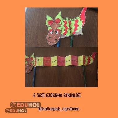 E HARFİ EJDERHA ETKİNLİĞİ