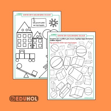 GEOMETRİK CİSİM VE ŞEKİLLERİN BİÇİMSEL ÖZELLİKLERİNİN DEĞİŞMEZLİĞİ