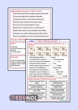 NEZAKET VE GÖRGÜ KURALLARI ETKİNLİĞİ