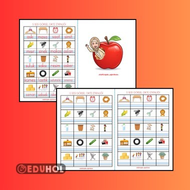 S SESİ GÖRSEL DİKTE ETKİNLİĞİ