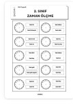 2. SINIF ZAMAN ÖLÇME 1