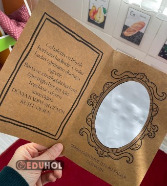 8 MART DÜNYA KADINLAR GÜNÜ KARTI