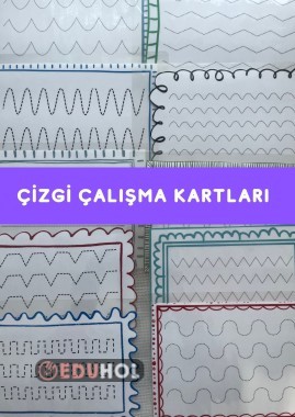 ÇİZGİ ÇALIŞMA KARTLARI