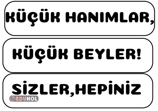 'KÜÇÜK HANIMLAR, KÜÇÜK BEYLER!'...
