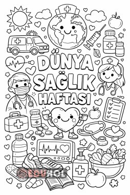 Dünya Sağlık Haftası Boyama Etkinliği!
