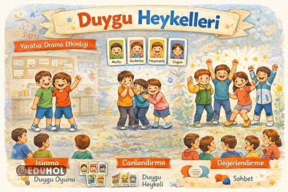 Duygu Heykelleri Yaratıcı Drama Etkinliği! 7-12 yaş