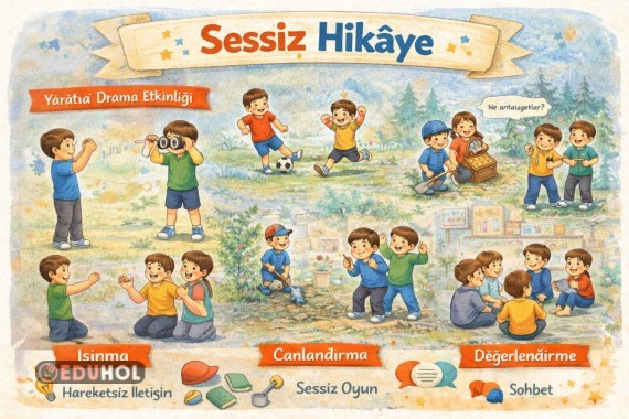 Sessiz Hikaye Yaratıcı Drama Etkinliği 7-12 yaş