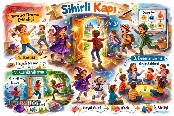 Sihirli Kapı! Yaratıcı drama etkinliği! 6-12 yaş