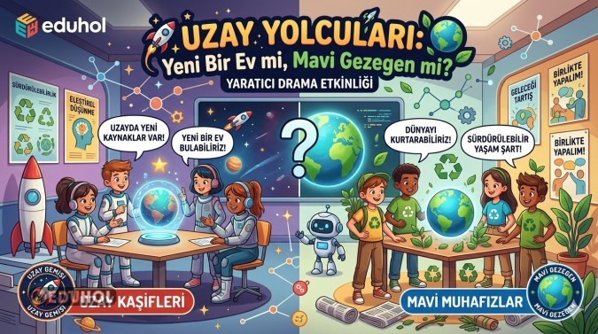 Yaratıcı drama etkinliği! Her yaş grubuna uygun!