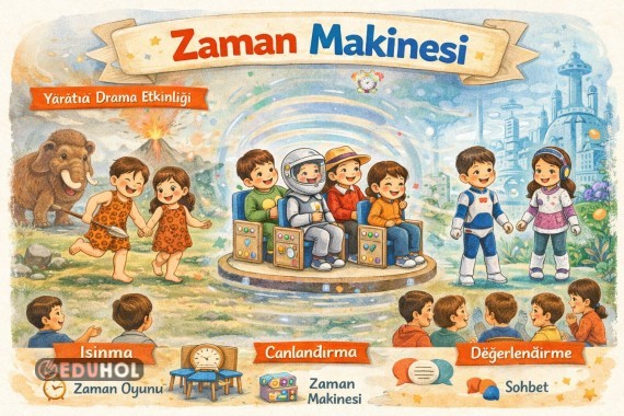 Zaman Makinesi Drama Etkinliği! 6-12 yaş
