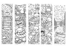 Kitap Ayracı Boyama!