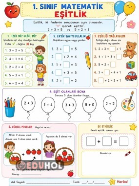 Eşitlik çalışma kağıdı