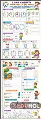 Hafta sonu çalışma kağıdı